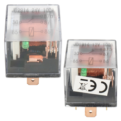 40A 12V 24V 5 Pins Relay And Hardness Socket Relay SPDT Control Device 3 40A 12V 24V 5 Pins Relay And Hardness Socket Relay SPDT Control Device - Image 3