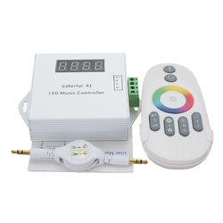 RGB LED Remote Controller Wireless RF Remote Touch Screen Dimmer For LED RGB Strip Controller 2