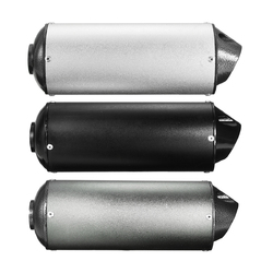 28mm Muffler Exhaust Pipe+Clamp For Dirt Pit Pro Quad Bike ATV 50/110/125/150cc 2 28mm Muffler Exhaust Pipe+Clamp For Dirt Pit Pro Quad Bike ATV 50/110/125/150cc - Image 2