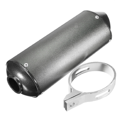 28mm Muffler Exhaust Pipe+Clamp For Dirt Pit Pro Quad Bike ATV 50/110/125/150cc 4 28mm Muffler Exhaust Pipe+Clamp For Dirt Pit Pro Quad Bike ATV 50/110/125/150cc - Image 4