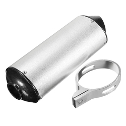 28mm Muffler Exhaust Pipe+Clamp For Dirt Pit Pro Quad Bike ATV 50/110/125/150cc 5 28mm Muffler Exhaust Pipe+Clamp For Dirt Pit Pro Quad Bike ATV 50/110/125/150cc - Image 5