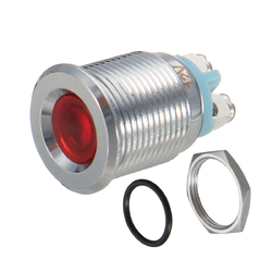 12V 24V 16mm Boat LED RV Dash Panel Warning Indicator Pilot Light Waterproof 3 12V 24V 16mm Boat LED RV Dash Panel Warning Indicator Pilot Light Waterproof - Image 3