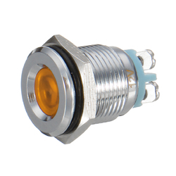 12V 24V 16mm Boat LED RV Dash Panel Warning Indicator Pilot Light Waterproof 6 12V 24V 16mm Boat LED RV Dash Panel Warning Indicator Pilot Light Waterproof - Image 6