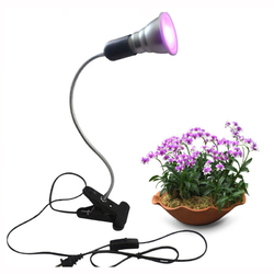7W LED Growing Light Desk Clip 360 Gooseneck Growth Lamp Indoor Greenhouse Plants Vegetables 1