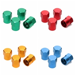 4Pcs TR413 Aluminium Alloy Car Tire Wheel Tyre Valve Stem Hex Caps And Sleeve Cover 3 4Pcs TR413 Aluminium Alloy Car Tire Wheel Tyre Valve Stem Hex Caps And Sleeve Cover - Image 3
