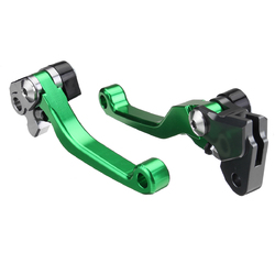 CNC Pivot Brake Clutch Levers For Kawasaki KX125 06-08 KX250 05-08 KX250F 05-12 4 CNC Pivot Brake Clutch Levers For Kawasaki KX125 06-08 KX250 05-08 KX250F 05-12 - Image 4