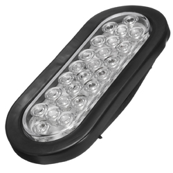 6Inch 12V 24LED Car Oval Rubber Mount Tail Lights Stop Turn Brake Lamp for Truck Trailer Bus 6 6Inch 12V 24LED Car Oval Rubber Mount Tail Lights Stop Turn Brake Lamp for Truck Trailer Bus - Image 6