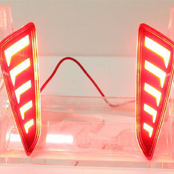 2pcs 12V LED Rear Car Fog Lights DRL Bumper Lamps For Toyota CHR C-HR 2016-2018 4 2pcs 12V LED Rear Car Fog Lights DRL Bumper Lamps For Toyota CHR C-HR 2016-2018 - Image 4