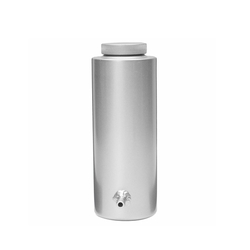 800ml Silver Cylinder Radiator Overflow Reservoir Aluminum Coolant Cooling Tank Kit 2 800ml Silver Cylinder Radiator Overflow Reservoir Aluminum Coolant Cooling Tank Kit - Image 2