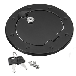 Aluminum Alloy Locking Fuel Tank Gas Cover Housing for Jeep JK 07-16 4 Aluminum Alloy Locking Fuel Tank Gas Cover Housing for Jeep JK 07-16 - Image 4