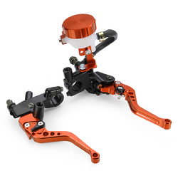 7/8inch Universal Motorcycle Front Brake Clutch Lever Master Cylinder Reservoir 4 7/8inch Universal Motorcycle Front Brake Clutch Lever Master Cylinder Reservoir - Image 4