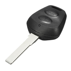 2 Buttons Remote Fob Key Case with Battery for Porsche 911 996 Boxster S 986 1