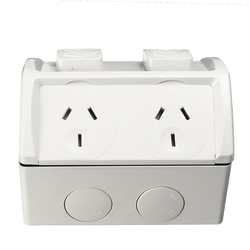 10A Weatherproof Double Powerpoint Outdoor Power Outlet Switch Socket AU 4 10A Weatherproof Double Powerpoint Outdoor Power Outlet Switch Socket AU - Image 4