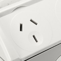 10A Weatherproof Double Powerpoint Outdoor Power Outlet Switch Socket AU 7 10A Weatherproof Double Powerpoint Outdoor Power Outlet Switch Socket AU - Image 7
