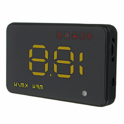 3.5 Inch Uinversal Car HUD Head Up Display LCD OBD2 Overspeed Warning System 2