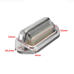 12V 6 LED Red Rear Number License Plate Interior Step Lights Van Trailer Truck 3 12V 6 LED Red Rear Number License Plate Interior Step Lights Van Trailer Truck - Image 3