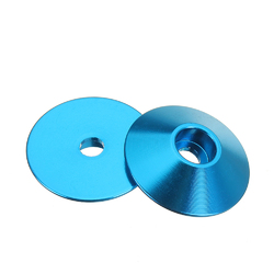 Suleve?„? M3AN10 10Pcs M3 Cap Head Screw Cup Washer Extra Large Gasket Aluminum Alloy Multicolor 6 Suleve?„? M3AN10 10Pcs M3 Cap Head Screw Cup Washer Extra Large Gasket Aluminum Alloy Multicolor - Image 6