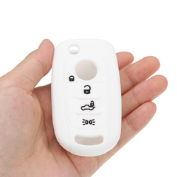 4 Buttons Silicone Remote Key Fob Cover Case For FIAT 500X Toro 2016 2017 2 4 Buttons Silicone Remote Key Fob Cover Case For FIAT 500X Toro 2016 2017 - Image 2