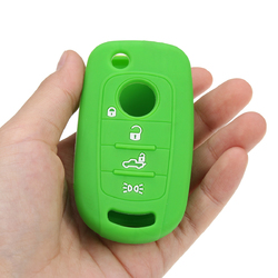 4 Buttons Silicone Remote Key Fob Cover Case For FIAT 500X Toro 2016 2017 3 4 Buttons Silicone Remote Key Fob Cover Case For FIAT 500X Toro 2016 2017 - Image 3