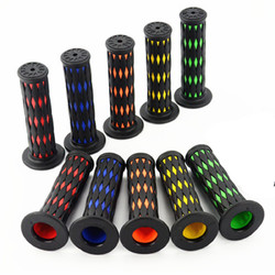 22mm Motorcycle Bike Handle Handlebar Grip Covers Protector Rubber Nonslip 2 22mm Motorcycle Bike Handle Handlebar Grip Covers Protector Rubber Nonslip - Image 2