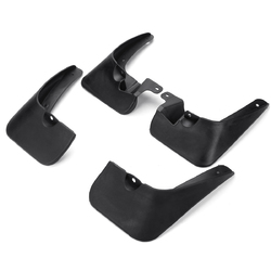 4Pcs Front And Rear Mud Flaps Car Mudguards For Kia Rio 2006 - 2011 Sedan 3 4Pcs Front And Rear Mud Flaps Car Mudguards For Kia Rio 2006 - 2011 Sedan - Image 3