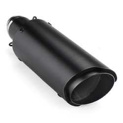 38-51mm Motorcycle Exhaust Muffler Pipe Tips Stainless Steel Black 4 38-51mm Motorcycle Exhaust Muffler Pipe Tips Stainless Steel Black - Image 4