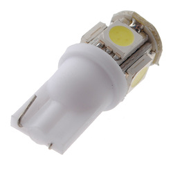 T10 194 168 501 5-SMD White 5050 LED Car Light Bulb 6 T10 194 168 501 5-SMD White 5050 LED Car Light Bulb - Image 6