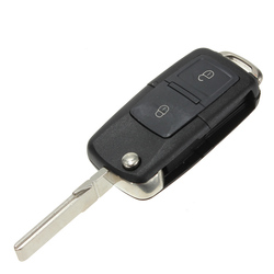 2 Buttons Remote Key FOB for VW Volkswagen Passat Golf Bora 2