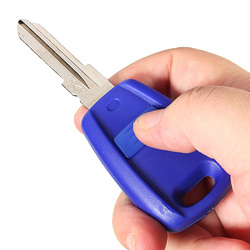 1 Button Blue Remote Key Shell Case for Fiat Stilo Punto Seicento 2
