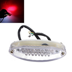 Universal Motorcycle Number Plate Light Rear Tail Lamp 12V 28 LED 2