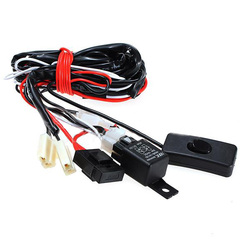 Front Lower Bumper Grille Driving Fog Light DRL Lamp with Wiring Harness For VW GOLF MK4 1998-2004 5 Front Lower Bumper Grille Driving Fog Light DRL Lamp with Wiring Harness For VW GOLF MK4 1998-2004 - Image 5