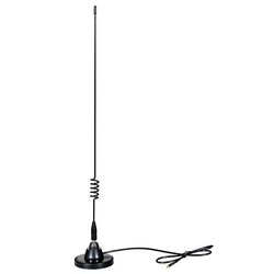 Stainless Steel Mangnetic Base with 477Mhz 4.5DB Uhf CB Whip Antenna 2 Stainless Steel Mangnetic Base with 477Mhz 4.5DB Uhf CB Whip Antenna - Image 2