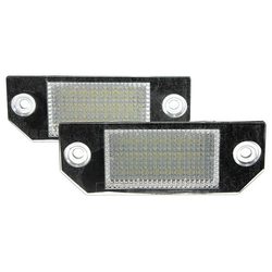 2x 24LEDs License Number Plate Light Lamps for Ford Focus C-MAX 03-07 2