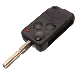 Two Buttons Remote Entry Key Case Shell for Land Rover with Blade 1