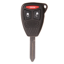 Three Buttons Key Remote Shell Case Cover For Chrysler Dodge Jeep 2 Three Buttons Key Remote Shell Case Cover For Chrysler Dodge Jeep - Image 2
