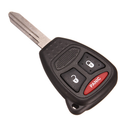 Three Buttons Key Remote Shell Case Cover For Chrysler Dodge Jeep 4 Three Buttons Key Remote Shell Case Cover For Chrysler Dodge Jeep - Image 4
