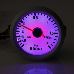 Car Auto 52mm Digital LED Turbo Boost Gauge Press/Vacuum Display 2 Car Auto 52mm Digital LED Turbo Boost Gauge Press/Vacuum Display - Image 2