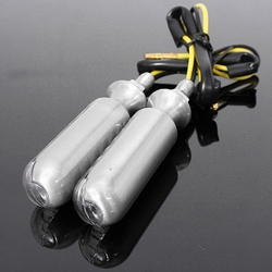 Motorcycle LED Turn Signal Amber Light For Honda/Yamaha/Suzuki 7 Motorcycle LED Turn Signal Amber Light For Honda/Yamaha/Suzuki - Image 7