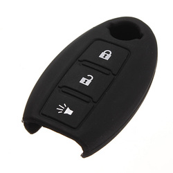 3 Buttons Remote Key Fob Case Silicone Cover Protecting For Nissan 4 3 Buttons Remote Key Fob Case Silicone Cover Protecting For Nissan - Image 4