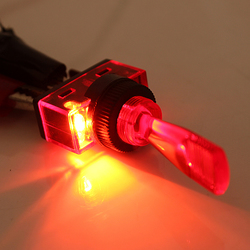 12V Light Illuminated Flick Toggle Switch Car Boat Dashboard Panel 3 12V Light Illuminated Flick Toggle Switch Car Boat Dashboard Panel - Image 3