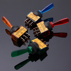 12V Light Illuminated Flick Toggle Switch Car Boat Dashboard Panel 5 12V Light Illuminated Flick Toggle Switch Car Boat Dashboard Panel - Image 5