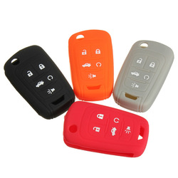 Silicone Key Case Holder Fob Protector Cover For Chevrolet Camaro 2 Silicone Key Case Holder Fob Protector Cover For Chevrolet Camaro - Image 2