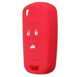 3 Button Silicone Key Case Holder Fob Protector Cover For Chevrolet 4 3 Button Silicone Key Case Holder Fob Protector Cover For Chevrolet - Image 4