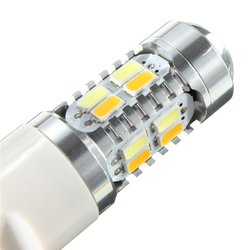 High Power 12V LED Amber White Driving Turn Signal Light Bulb 4
