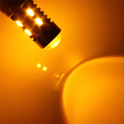 High Power 12V LED Amber White Driving Turn Signal Light Bulb 6 High Power 12V LED Amber White Driving Turn Signal Light Bulb - Image 6
