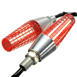 Motorcycle Red LED Turn Signal Indicator 10mm Bolt For MXC EXC KTM Supermoto 3 Motorcycle Red LED Turn Signal Indicator 10mm Bolt For MXC EXC KTM Supermoto - Image 3