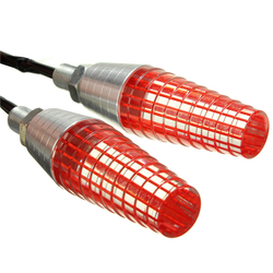 Motorcycle Red LED Turn Signal Indicator 10mm Bolt For MXC EXC KTM Supermoto 4 Motorcycle Red LED Turn Signal Indicator 10mm Bolt For MXC EXC KTM Supermoto - Image 4