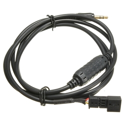 AUX Adapter Stereo Audio Radio Cable MP3 IPhone 3.5mm for BMW BM54 E39 E46 E38 E53 X5 1