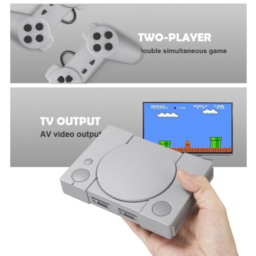 Data Frog Retro Video Game Console Build in 620 Games 8 Bit Support AV Out Put With 2 Player Controller 4