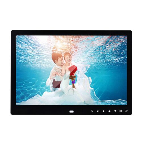 Display Video Advertising Machine 12-inch HD Digital Photo Frame Remote Control Smart Picture Music Video Player 7